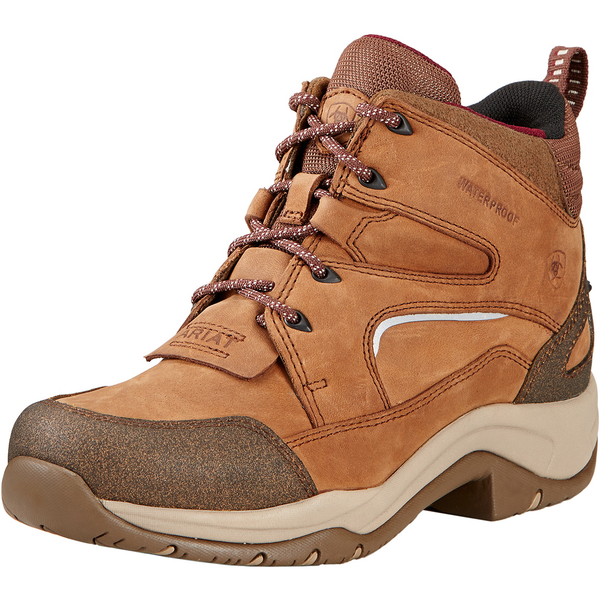 Ariat Womens Telluride II H20 Boots Palm Brown
